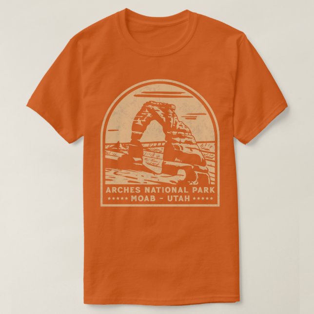 Vintage Moab Utah T-Shirt (Design Front)