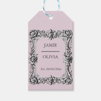 Vintage Mocha Victorian Wedding – Pale Brown Gift Tags