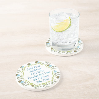 Vintage Modern Acorn Colorful Coasters