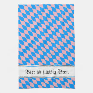 Vintage, modern and Bavarian! Towel