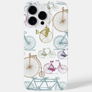 Vintage Modern Bicycle Bright Color Neon Pattern Case-Mate iPhone 14 Pro Max Case