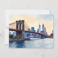 Vintage Modern Brooklyn Bridge , NYC 🇺🇲❣️🇺🇸