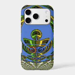 Vintage modern Motif iPhone 17 Pro Case