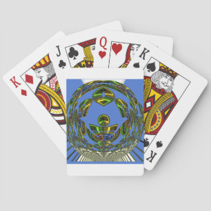 Vintage modern Motif Poker Cards