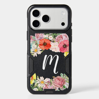 Vintage Modern Pink Roses Farmhouse Pattern iPhone 17 Pro Max Case