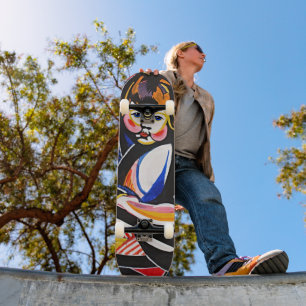 Vintage Modernist - Child In Rocker Skateboard