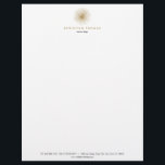 VINTAGE MODERNIST INTERIOR DESIGNER Letterhead<br><div class="desc">Coordinates with the VINTAGE MODERNIST INTERIOR DESIGNER,  DECORATOR Business Card Template. © 1201AM CREATIVE</div>