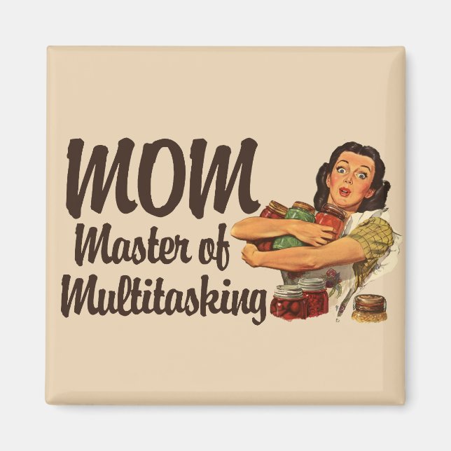 Vintage Mom Magnet (Front)