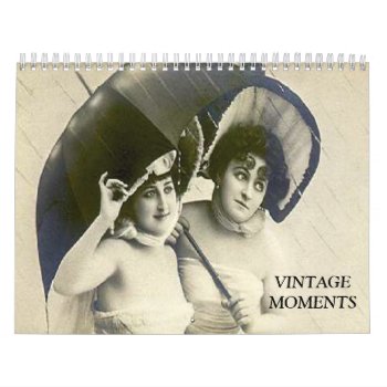 Vintage Moments Calendar by VZ293NA6 at Zazzle