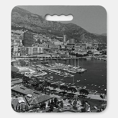 Vintage Monaco Monte_Carlo General view Jigsaw Puz Seat Cushion