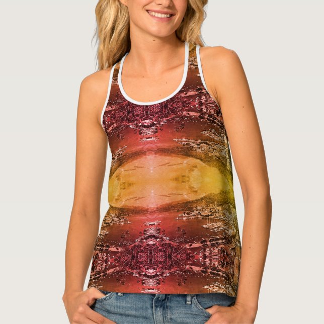 Vintage Monaco Monte-Carlo General view Tank Top (Front)