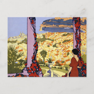 Vintage Monaco Monte Carlo Travel Postcard