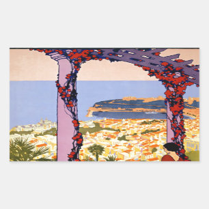 Vintage Monaco Monte Carlo Travel Sticker