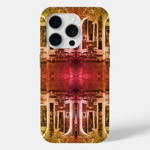 Vintage Monaco Palace Prince Blue Room iPhone 15 Pro Case