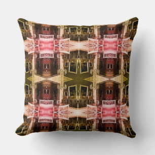 Vintage Monaco Prince's palace York Room Throw Pil Throw Pillow