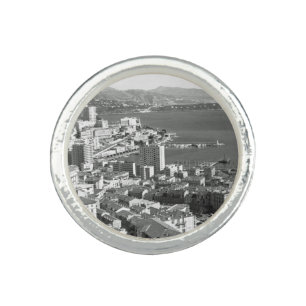 Vintage Monaco Principality Monte Carlo port Jigsa Ring