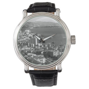 Vintage Monaco Principality Monte Carlo port Watch