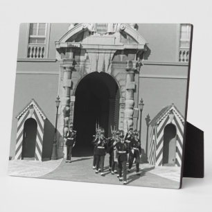 Vintage Monaco Principality princely palace Plaque