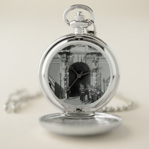 Vintage Monaco Principality princely palace Pocket Watch