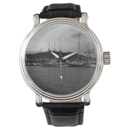 Vintage Monaco Principality The port Watch