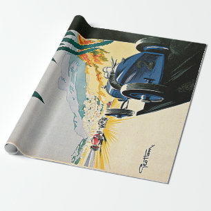 Vintage Monaco Racing Grand Prix Wrapping Paper