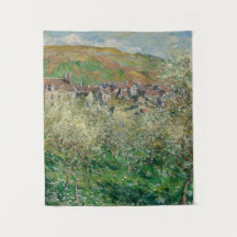 Vintage Monet 1879 Flowering Plum Trees
