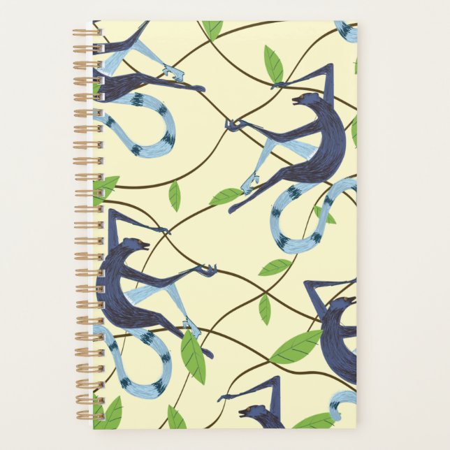 Vintage Monkeys Planner (Front)