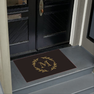 Vintage Monogram Doormat