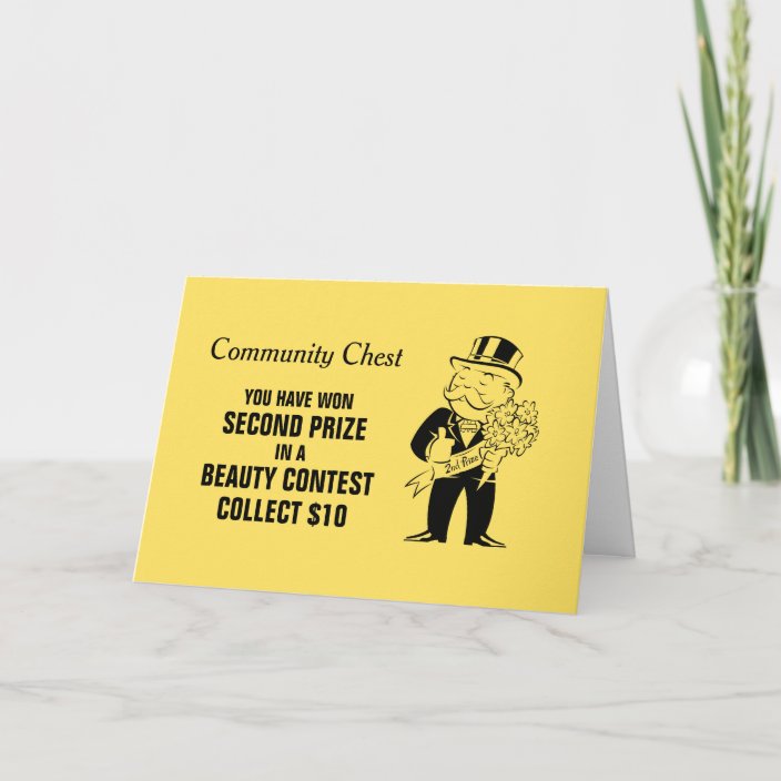 monopoly beauty contest card