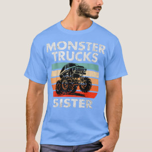 Vintage Monster Truck Are My Jam Monster Trucks SI T-Shirt