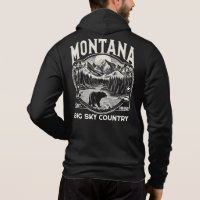 Vintage Montana Big Sky Country