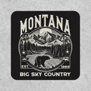 Vintage Montana Big Sky Country Patch