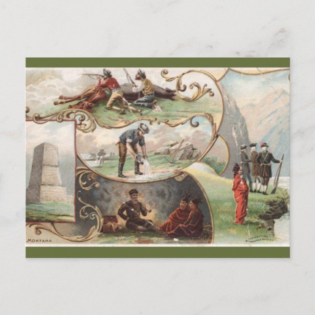 Vintage Montana Postcard (Front)
