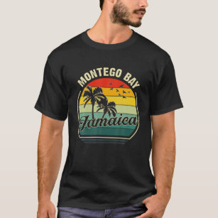 Vintage Montego Bay Beach Jamaica Summer Vacation T-Shirt