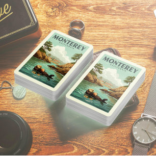 Vintage Monterey California Poker Cards