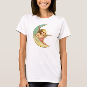 Vintage Moon Angel T-Shirt