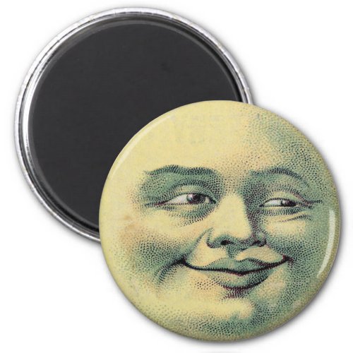 Vintage Moon Magnet