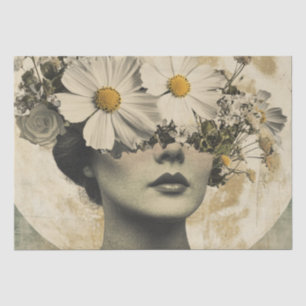 Vintage Moonlit - Boho Vintage Elegance Tissue Paper