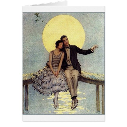 Vintage - Moonlit Love, Cards (Front)