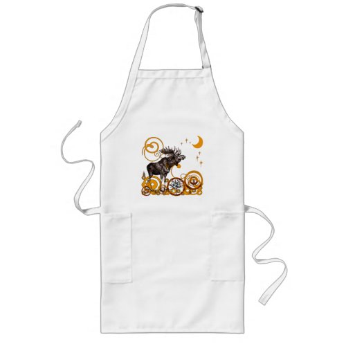 Vintage Moose Apron