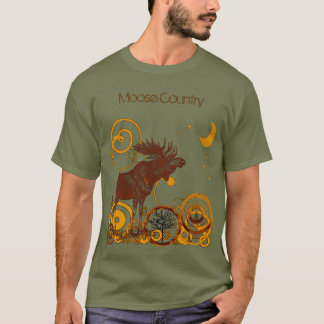 Vintage Moose Country T-shirts -