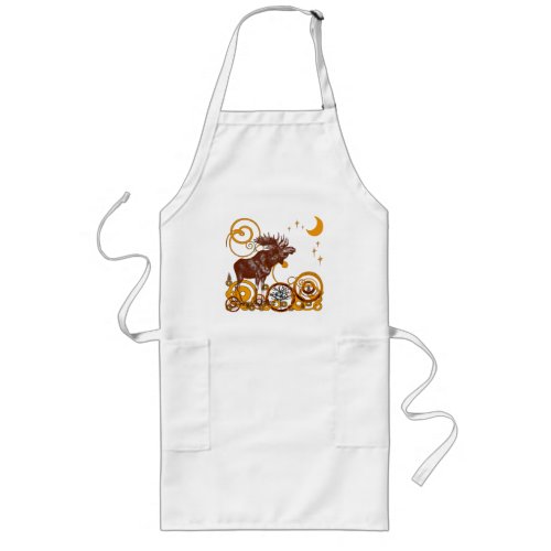 Vintage Moose Gifts _ Customized Long Apron