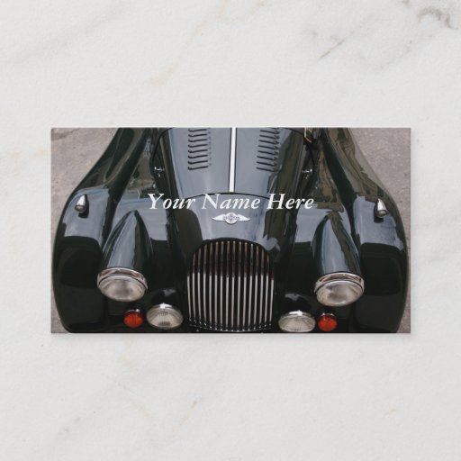 Customizable Vintage Morgan Business Card Templates