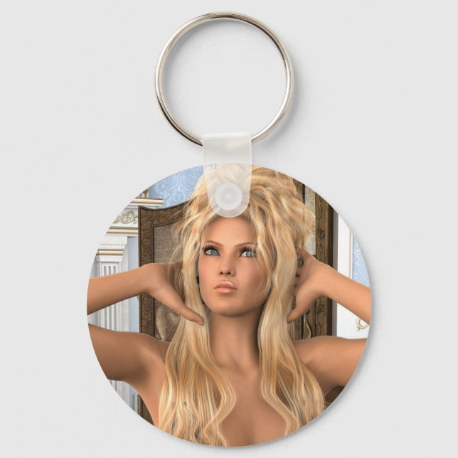 Vintage Morning Keychain (Front)