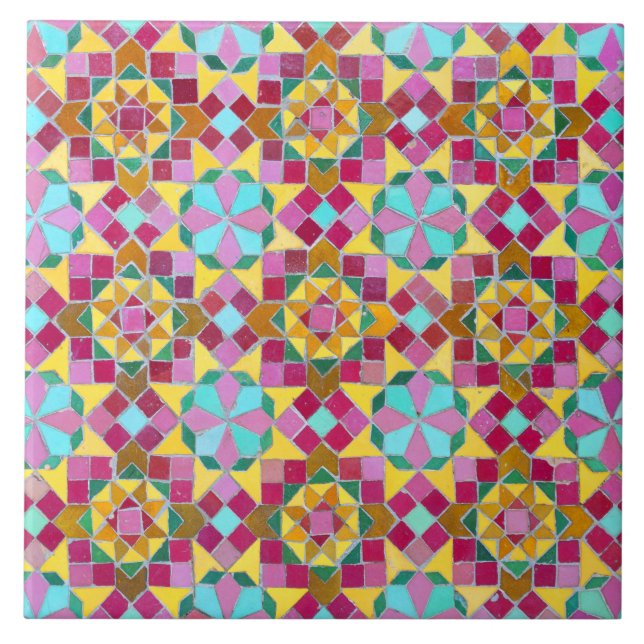 Vintage Mosaic Ceramics Tile (Front)