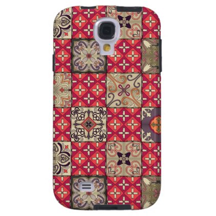 Vintage mosaic talavera ornament galaxy s4 case