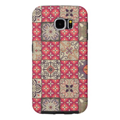Vintage mosaic talavera ornament samsung galaxy s6 case