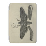 Vintage Moth Metamorphasis Print iPad Mini Cover