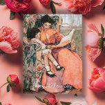 Vintage Mother and Daughter Mother's Day Card<br><div class="desc">Heartfelt sentiments with a beautiful mother and child vintage illustration by Jessie Wilcox Smith. Easily change the text or delete if you prefer just the image.</div>