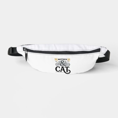 Vintage Mother Cat Shirt Design for Cat Moms_1 Fanny Pack
